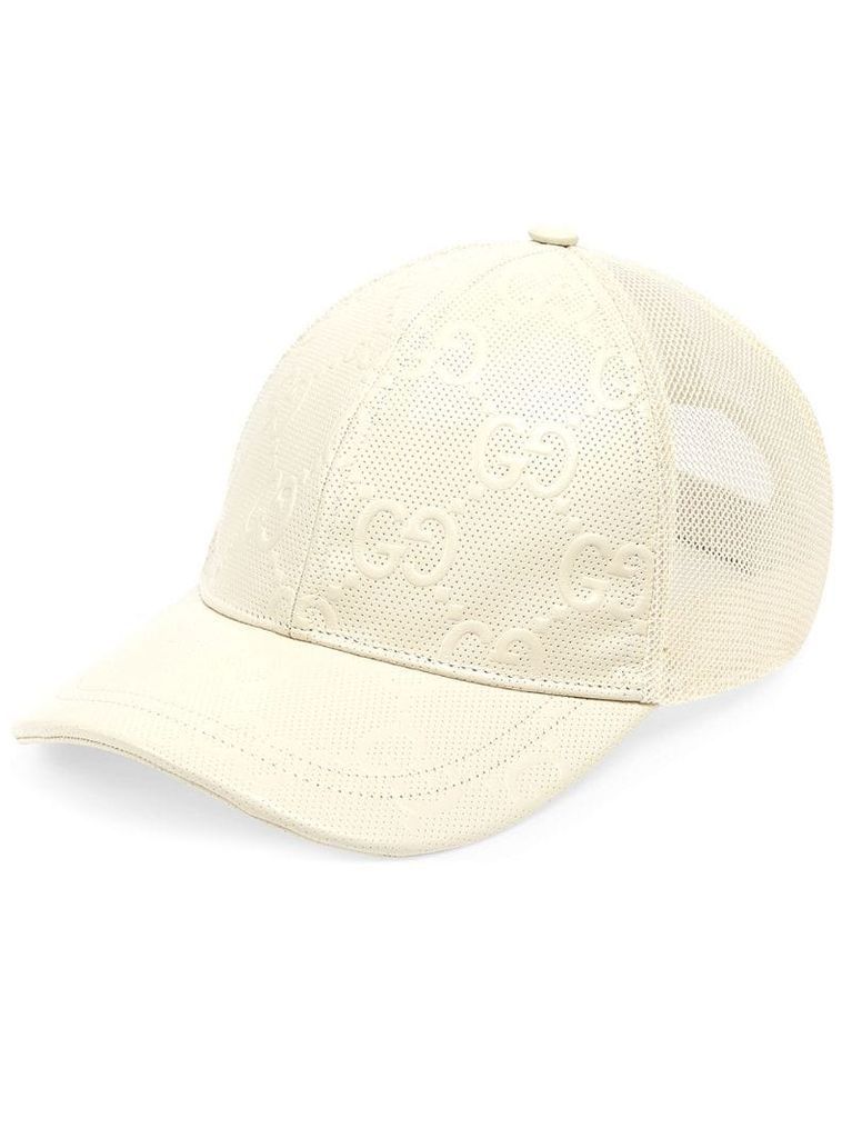 monogram baseball cap