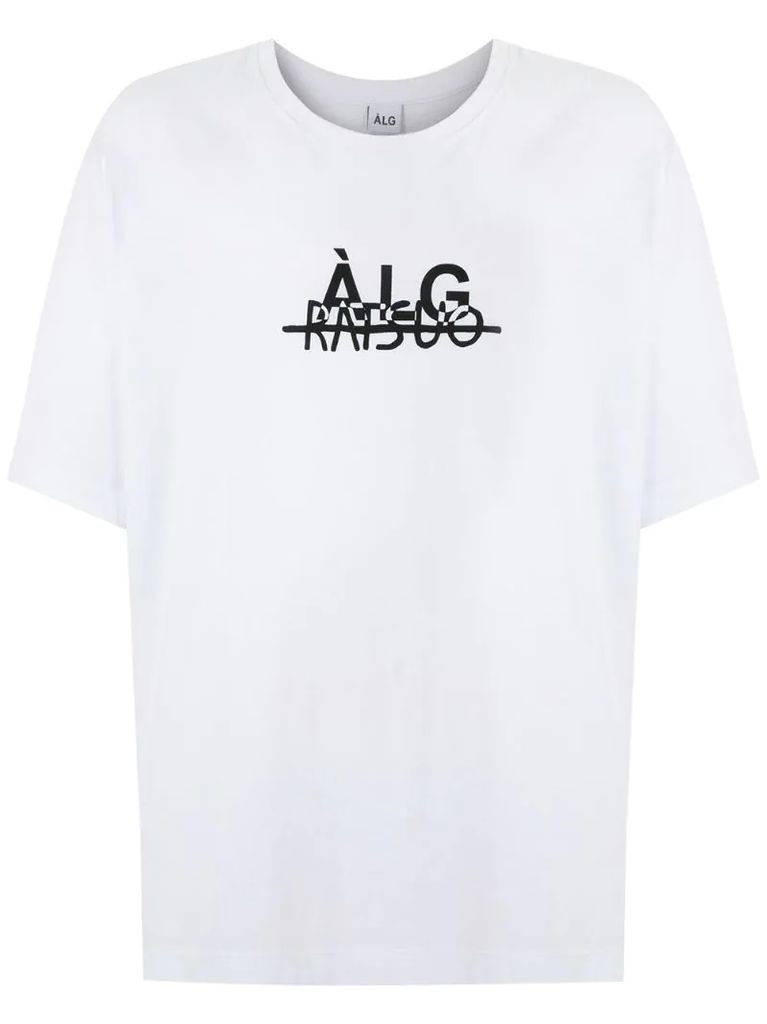 logo-print short-sleeve T-shirt