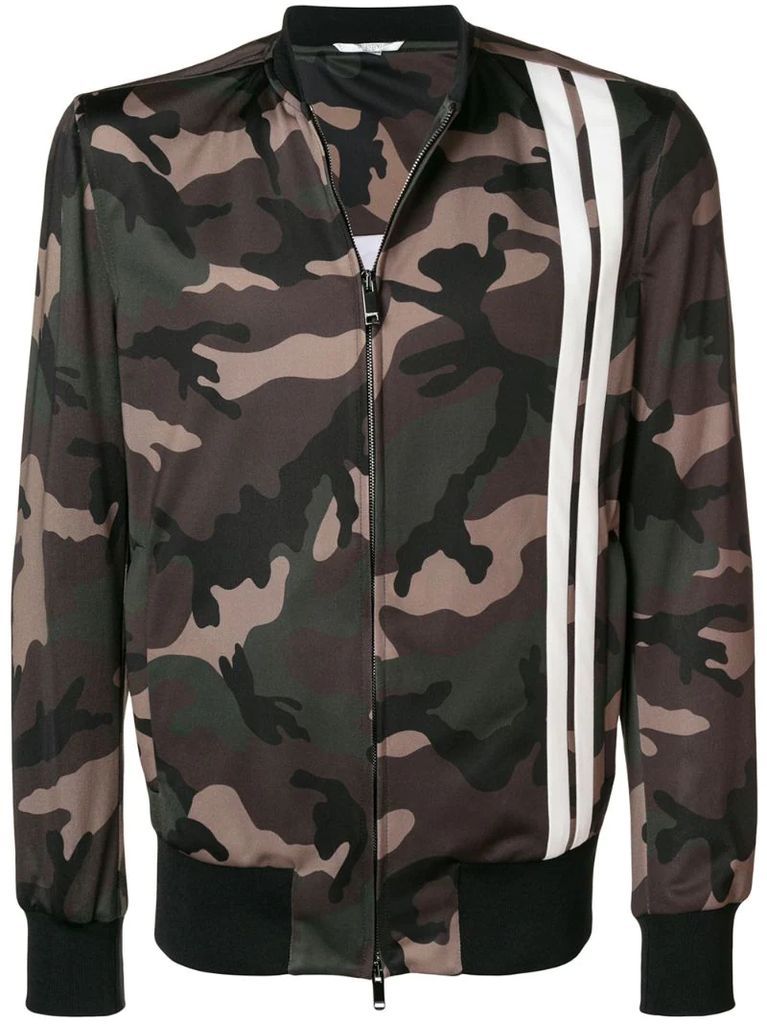 camouflage track jacket