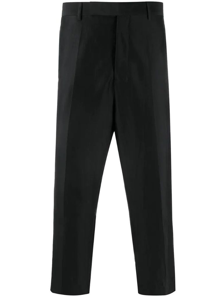 cropped trousers