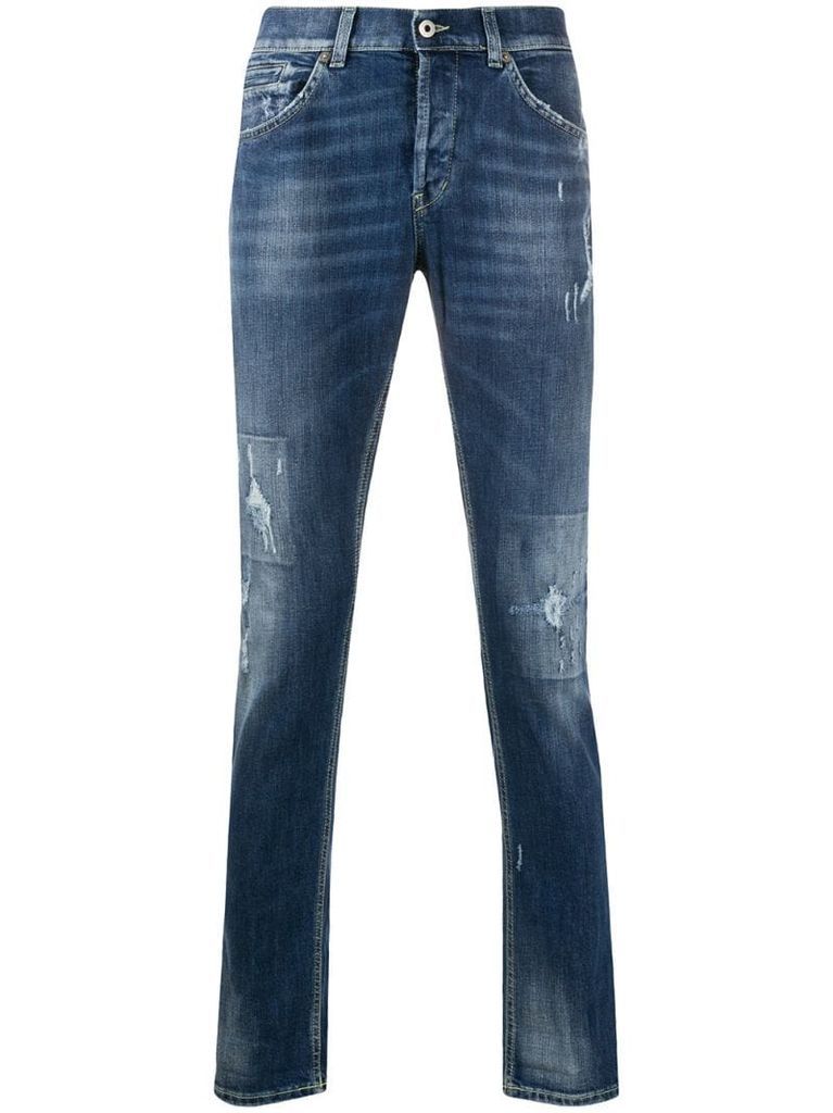 George mid-rise skinny jeans