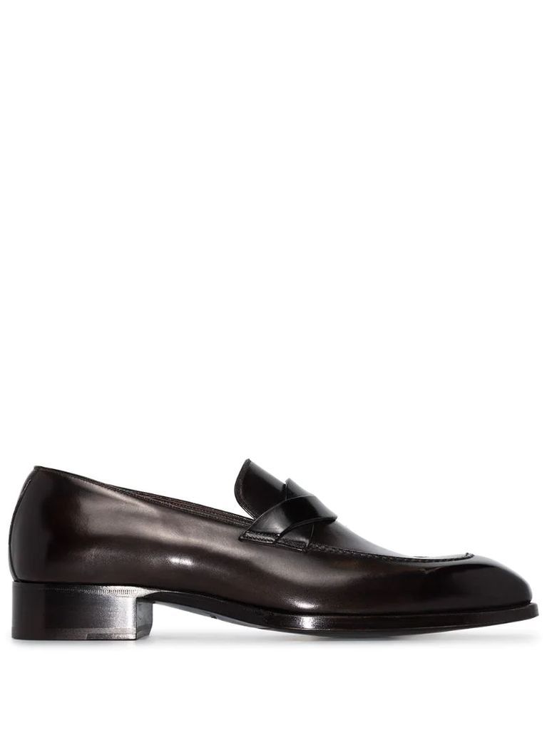 Eklan leather loafers