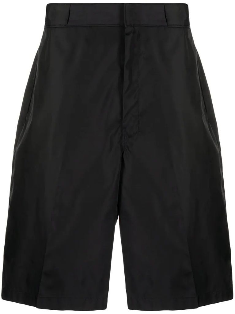 tailored cut Bermuda shorts
