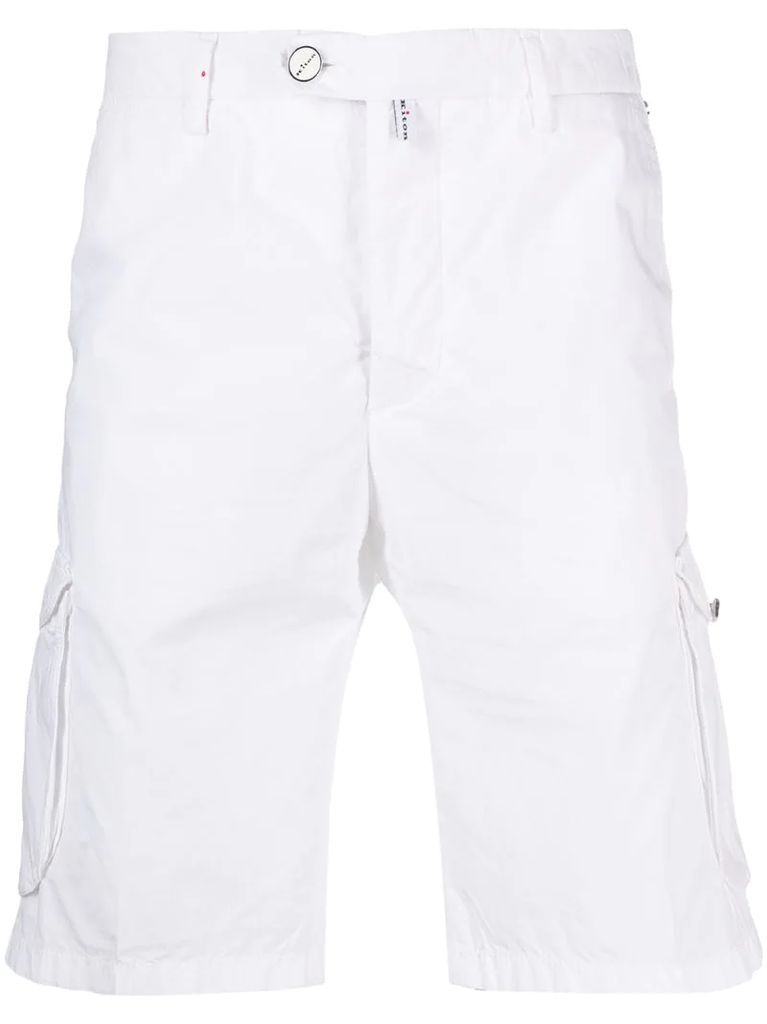 cotton-blend cargo shorts