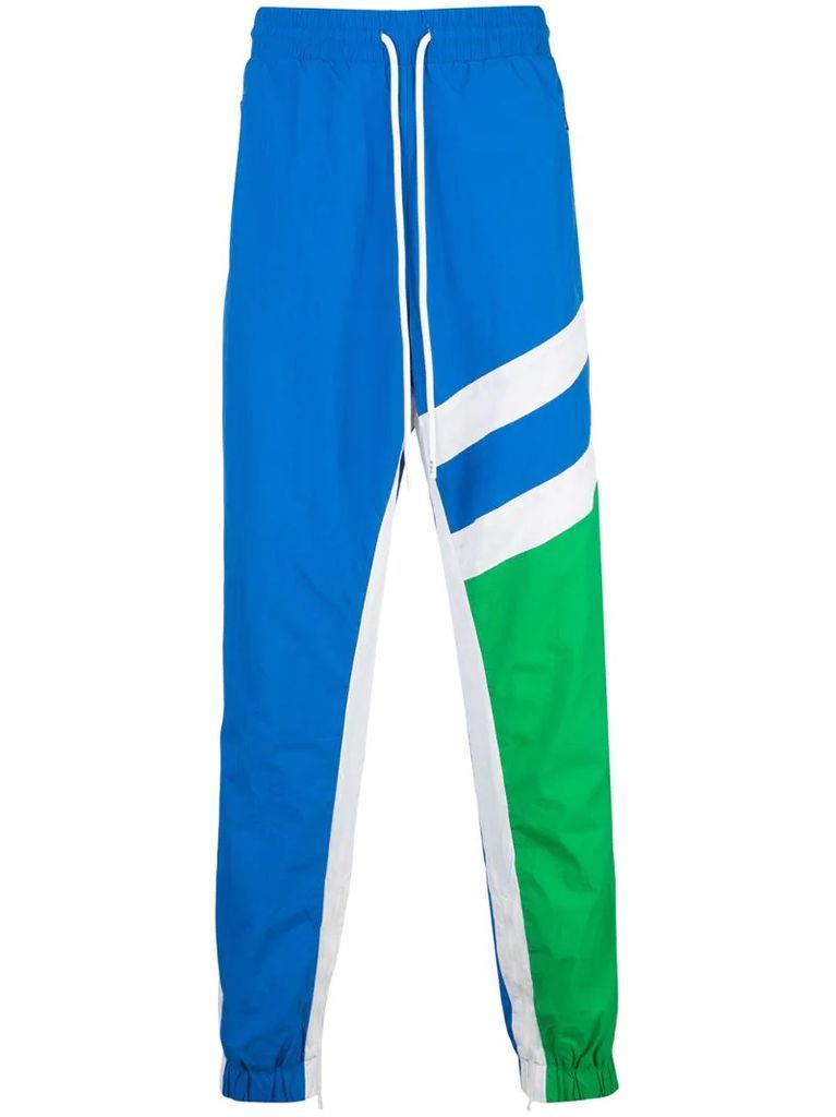 stripes track trousers
