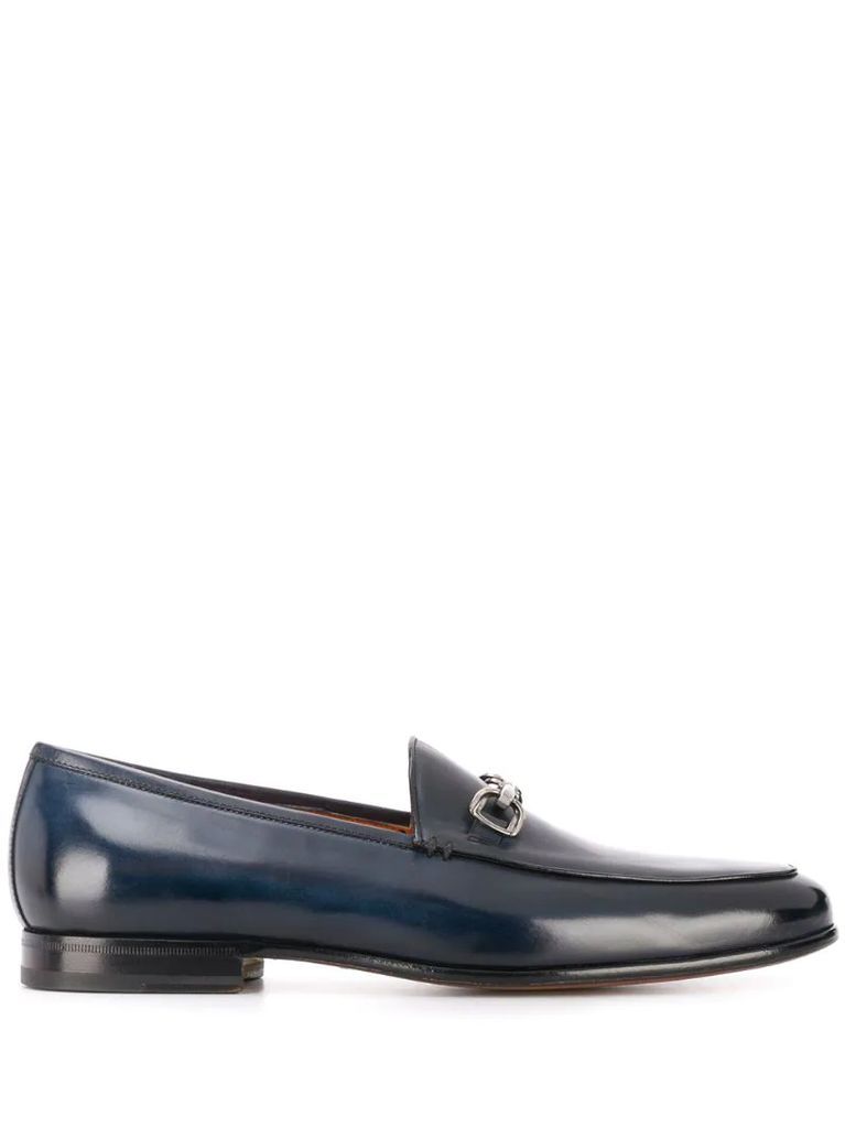 buckle detail loafers