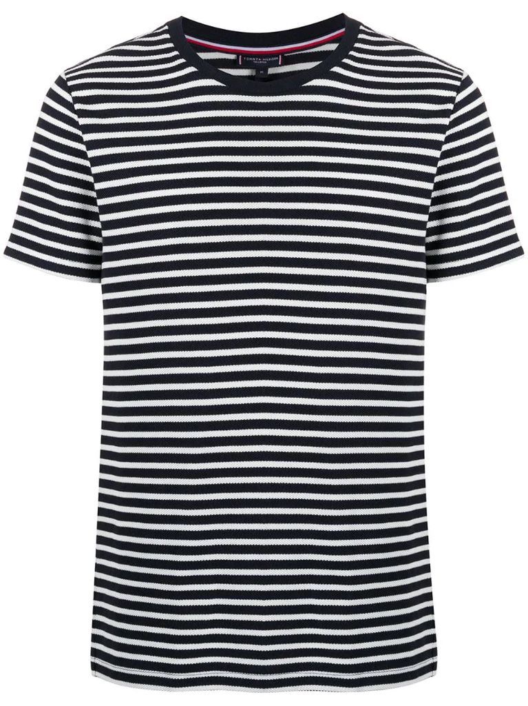 stripe-print crew neck T-Shirt
