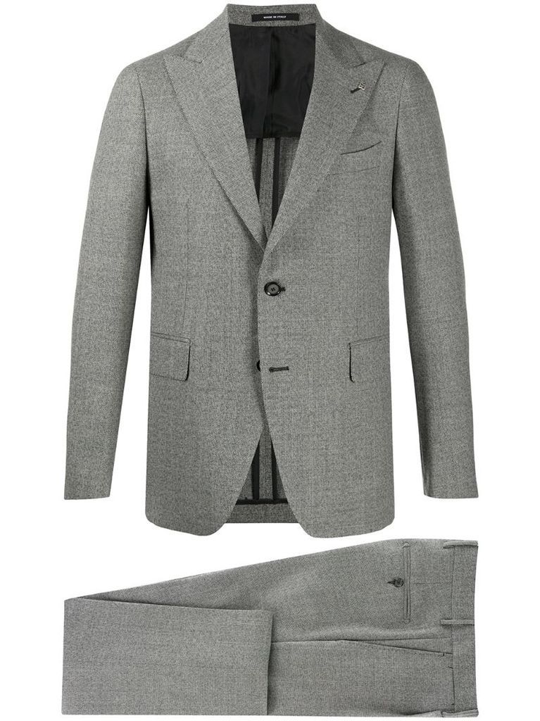 virgin wool two-piece suit