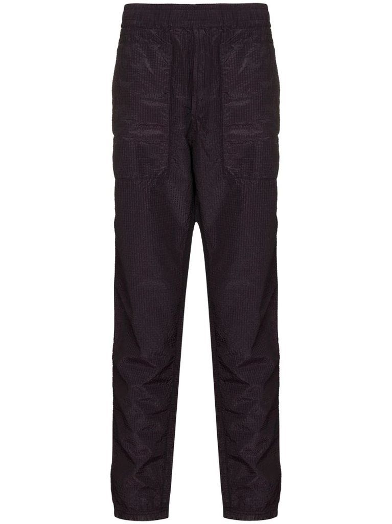elasticated tapered track pants