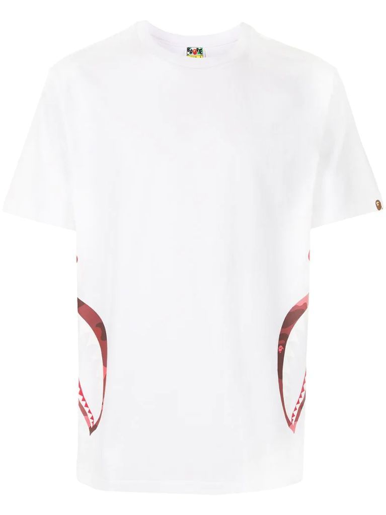 graphic print short-sleeved T-shirt