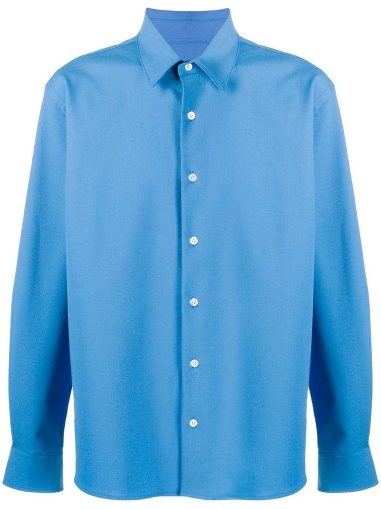 long-sleeve button-up shirt