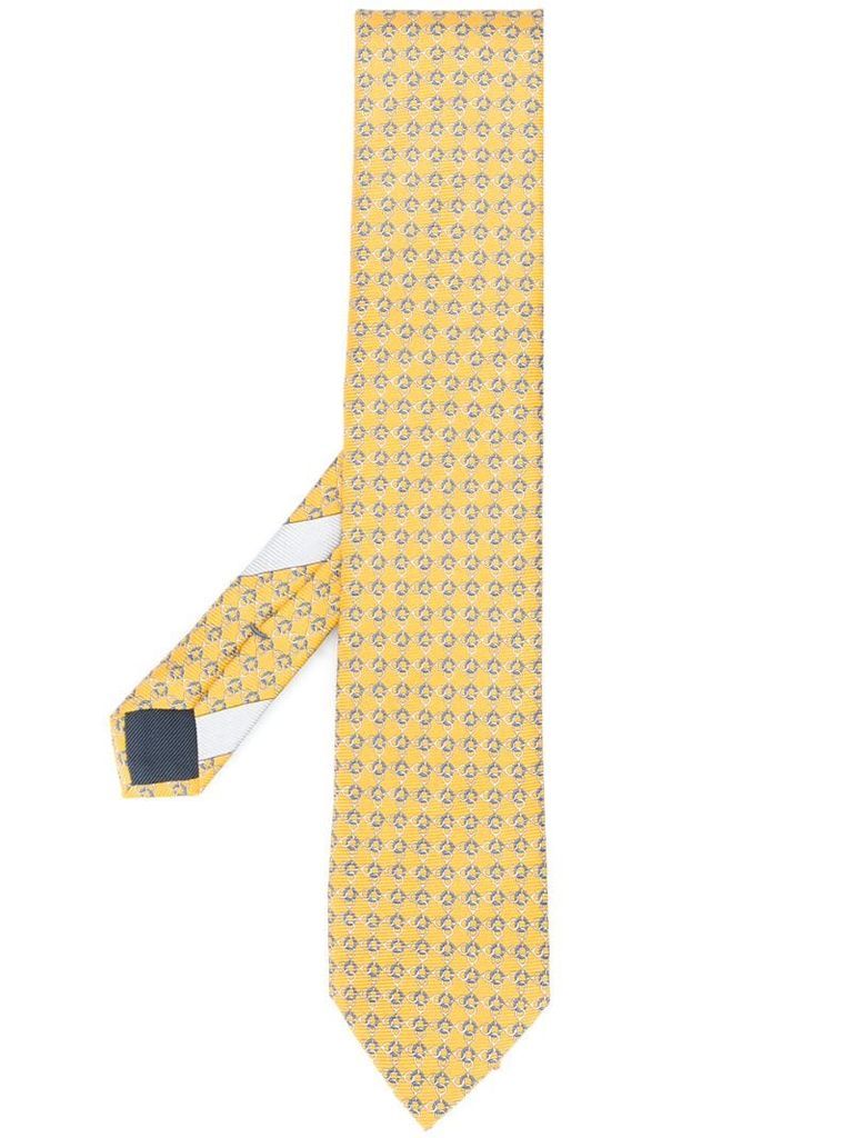 patterned tie