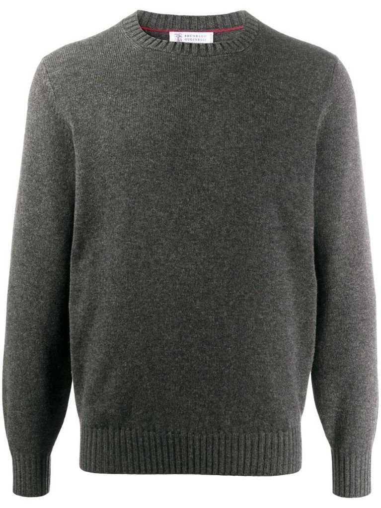 crew neck cashmere jumper