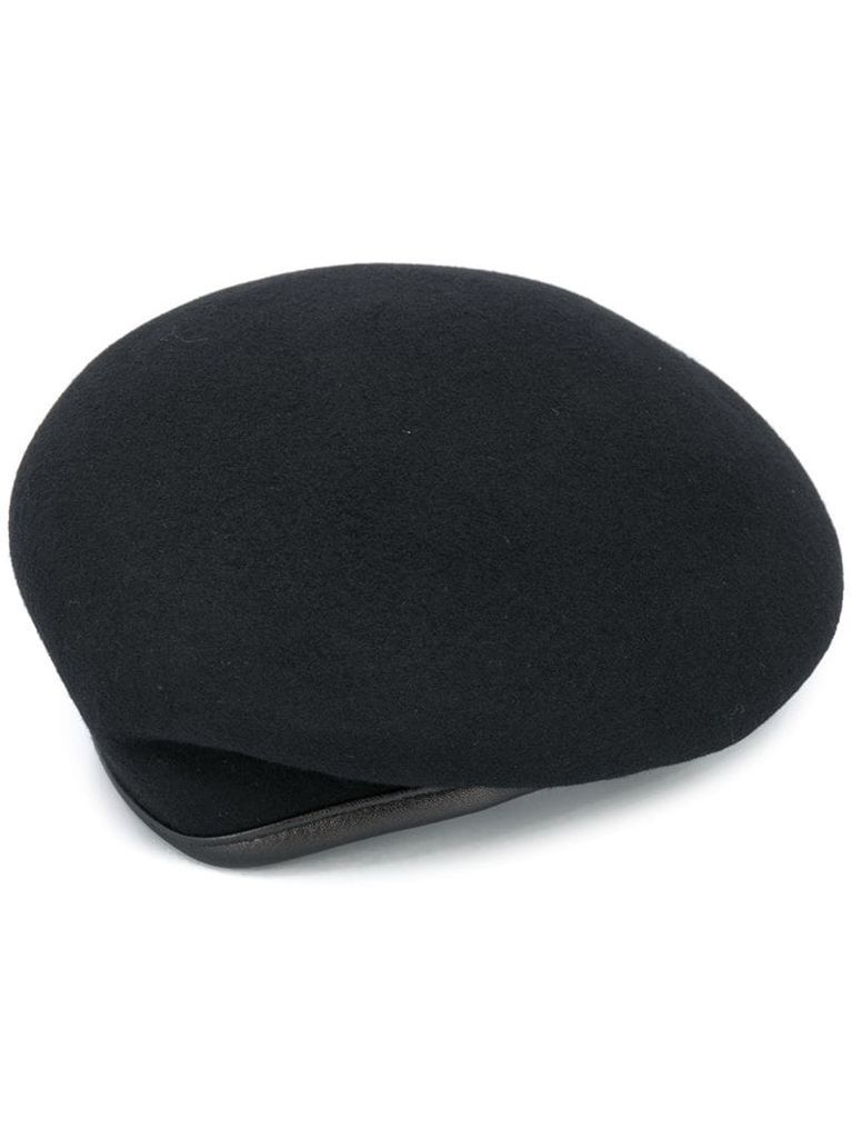 beret-style wool hat