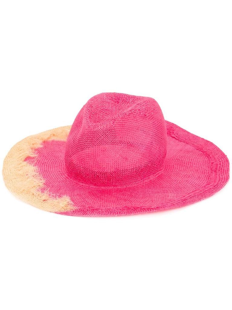 x Kijimatakayukitie dye panama hat