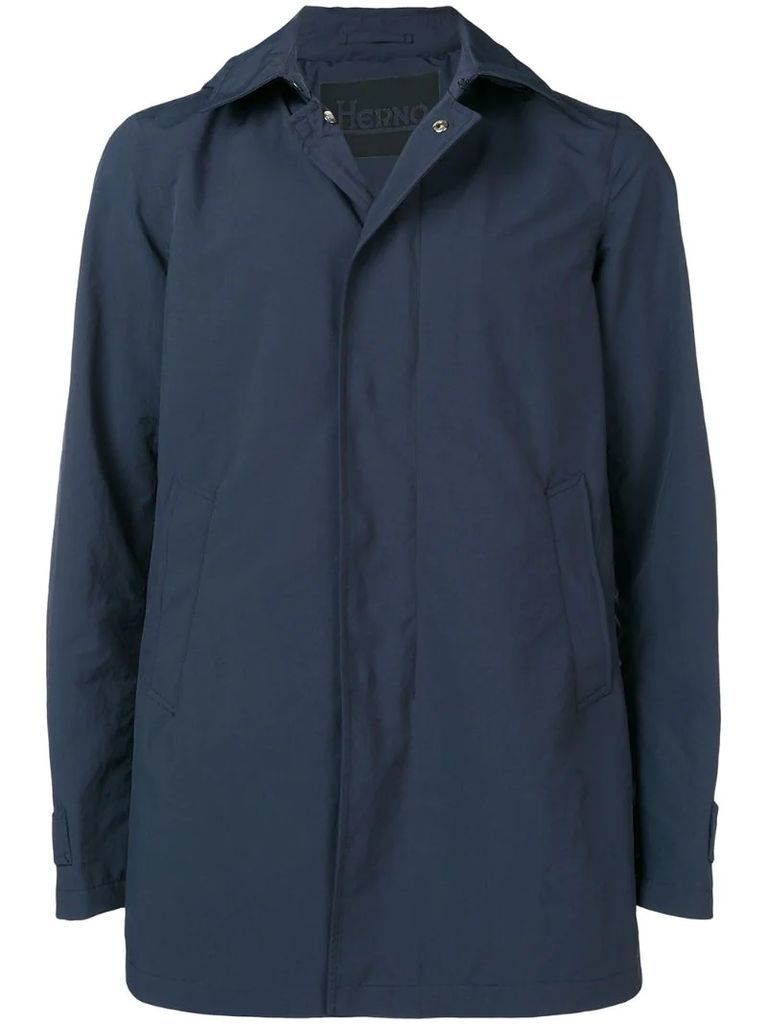 hooded lightweight jacket