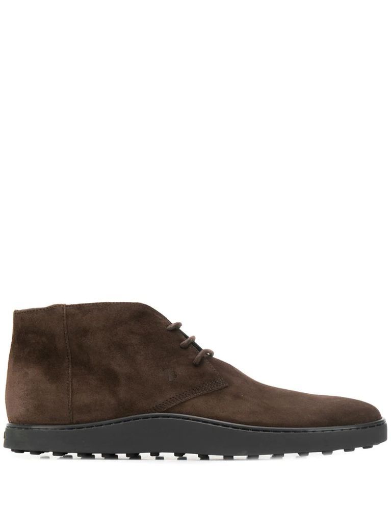 lace-up desert boots