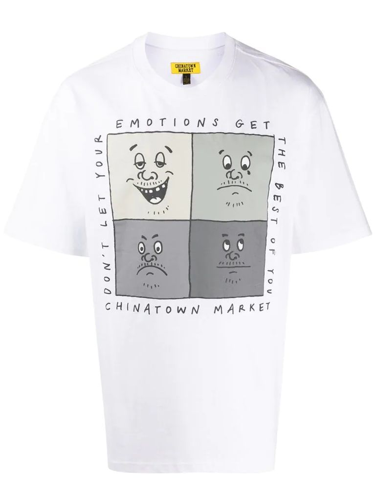 Emotions graphic T-shirt
