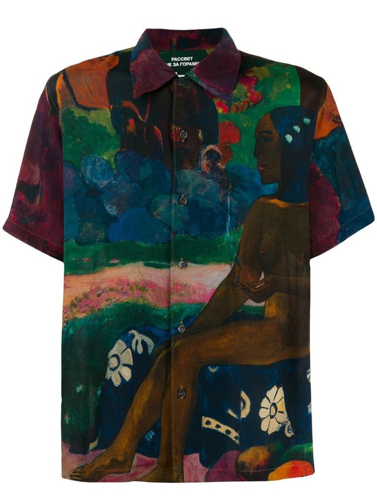 Gauguin print shirt