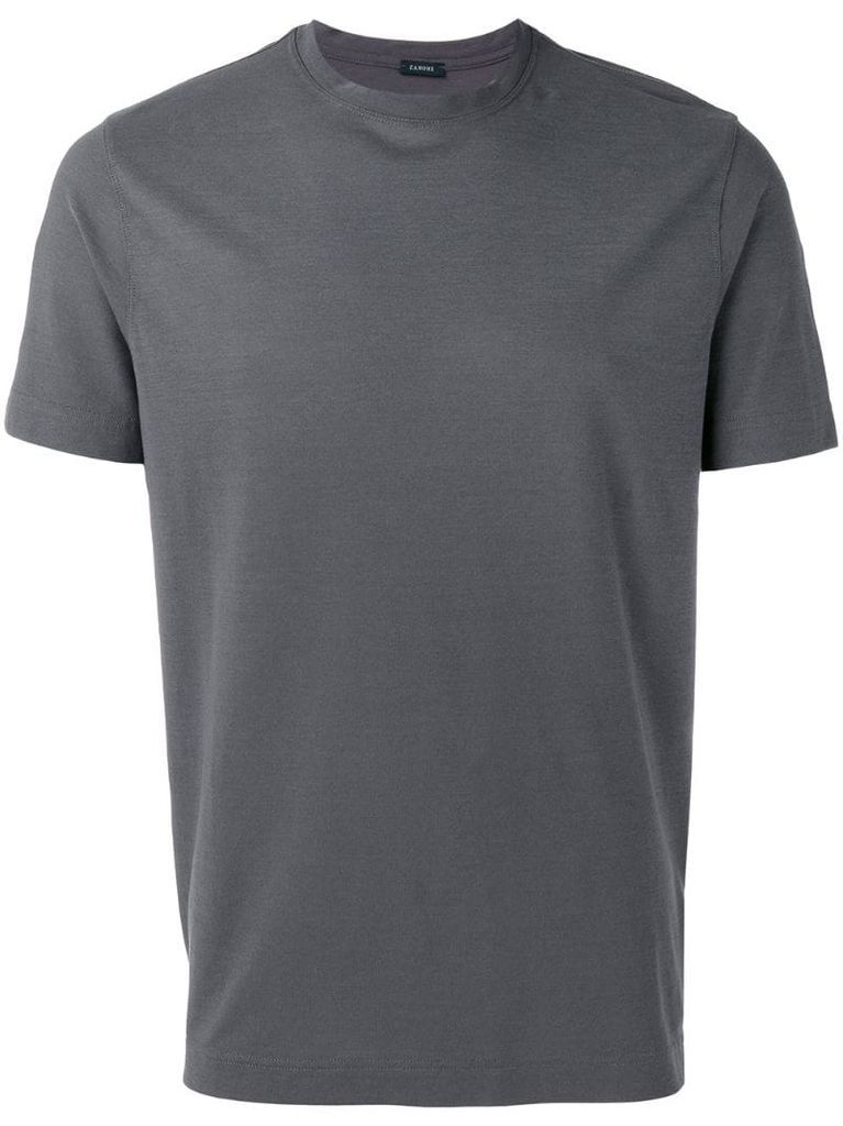 plain crew-neck T-shirt
