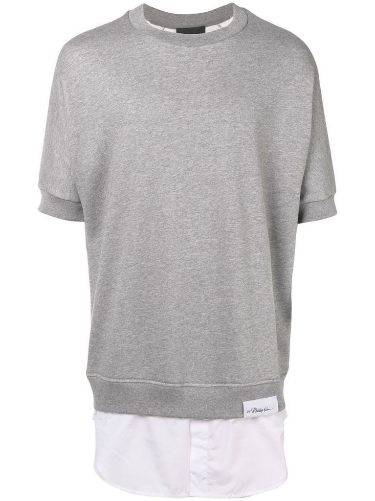 Shirttail Sweatshirt