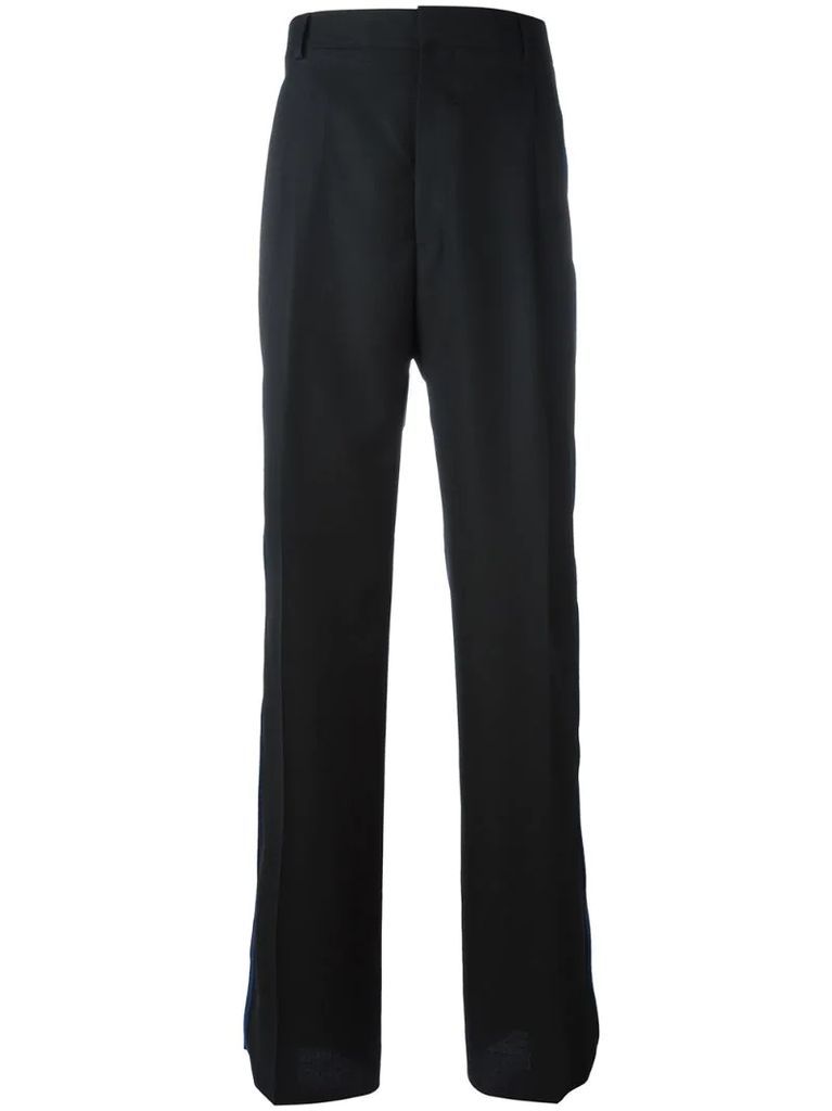 hook and loop strap trousers
