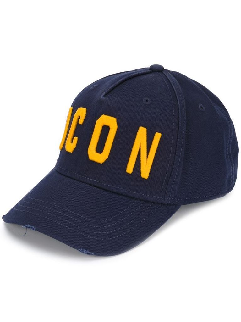 Icon embroidered baseball cap