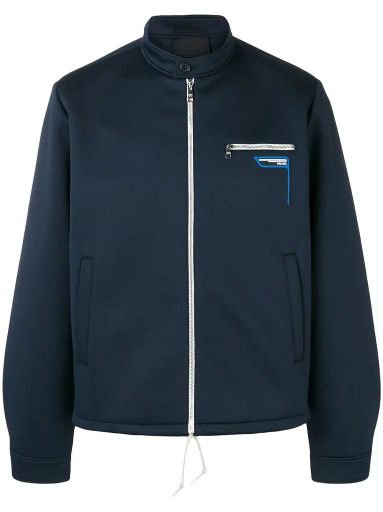 zip front jacket