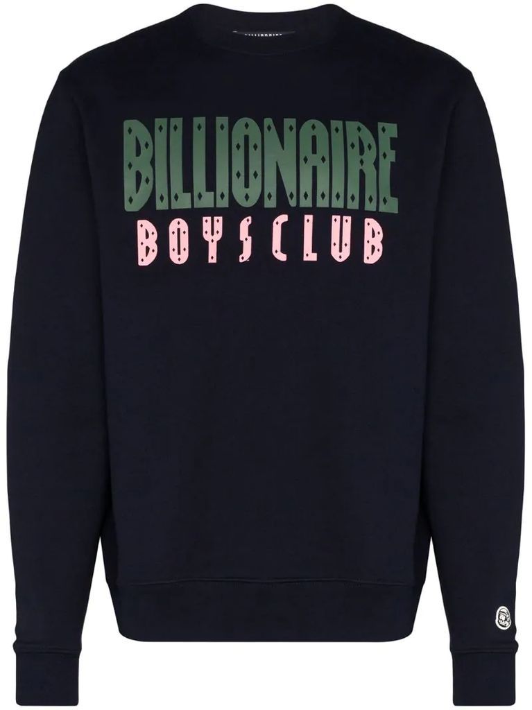 logo-print sweatshirt