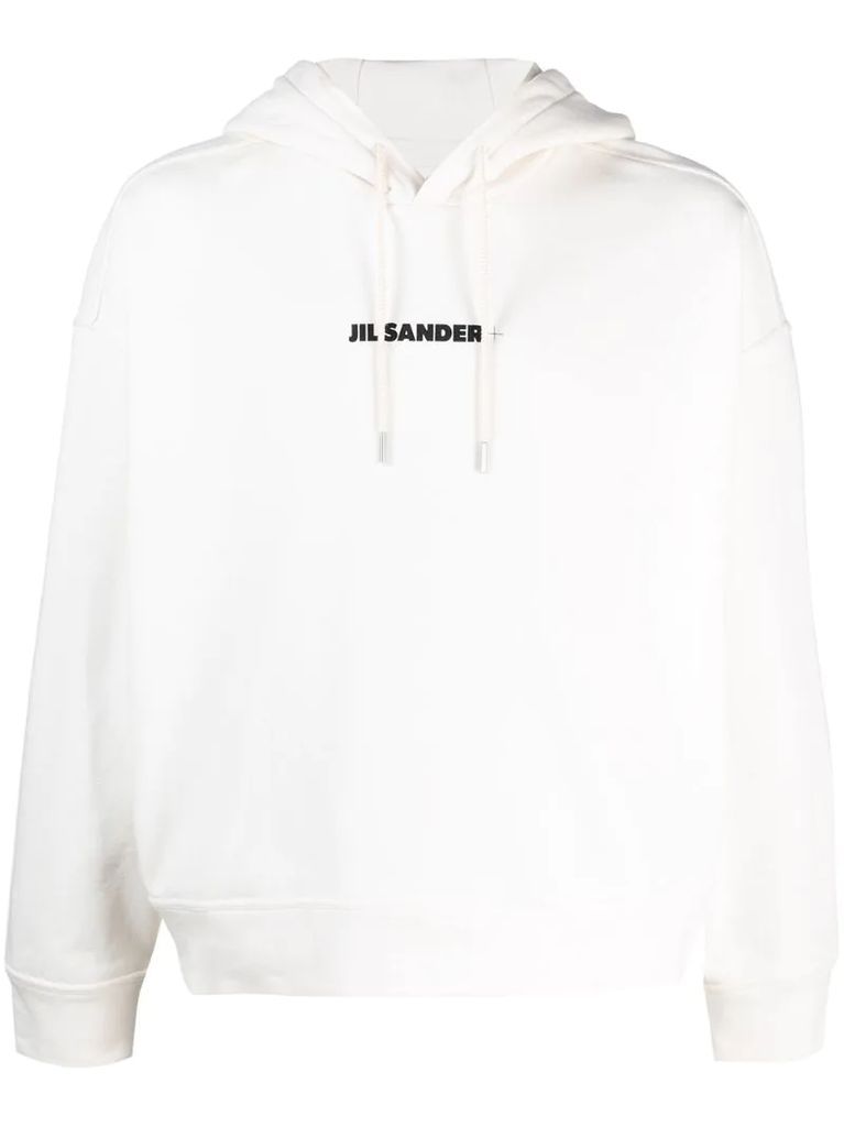 logo-print hoodie