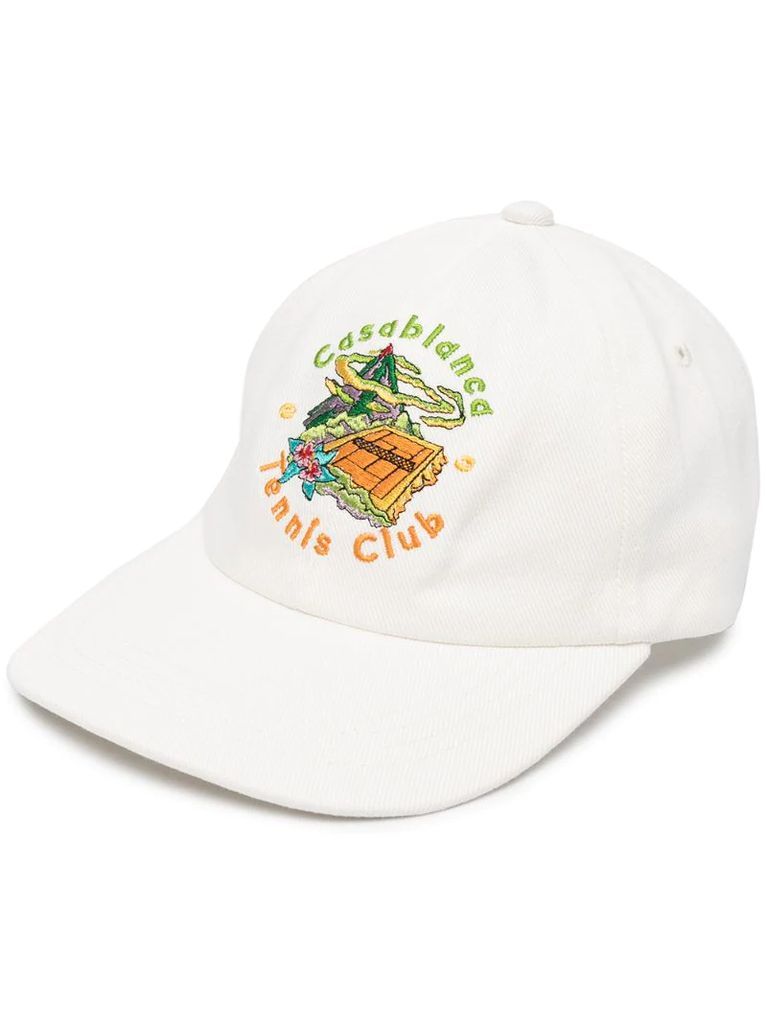 Tennis Club embroidered baseball cap