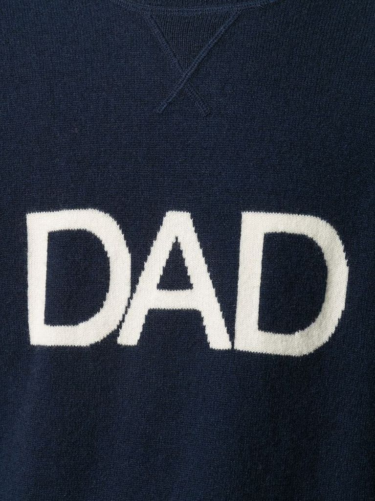 Dad print jumper