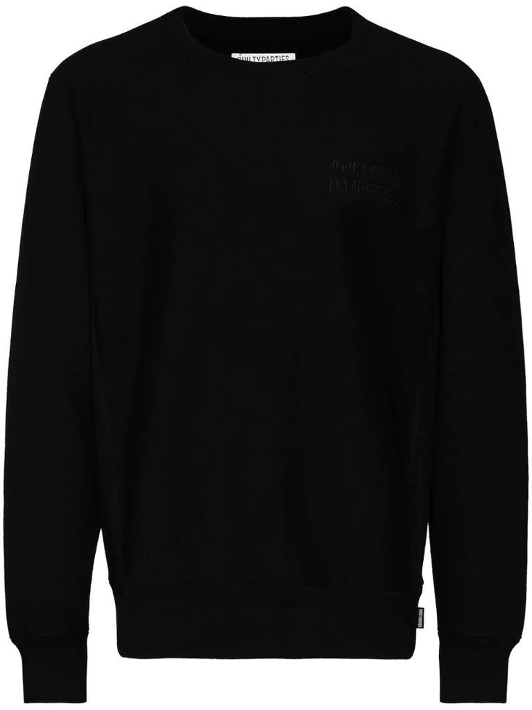 Guilty Parties logo-embroidered sweatshirt