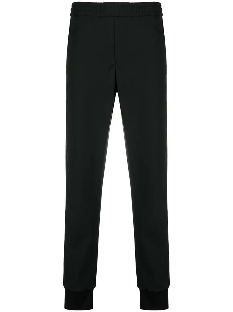 elasticated tailored trousers