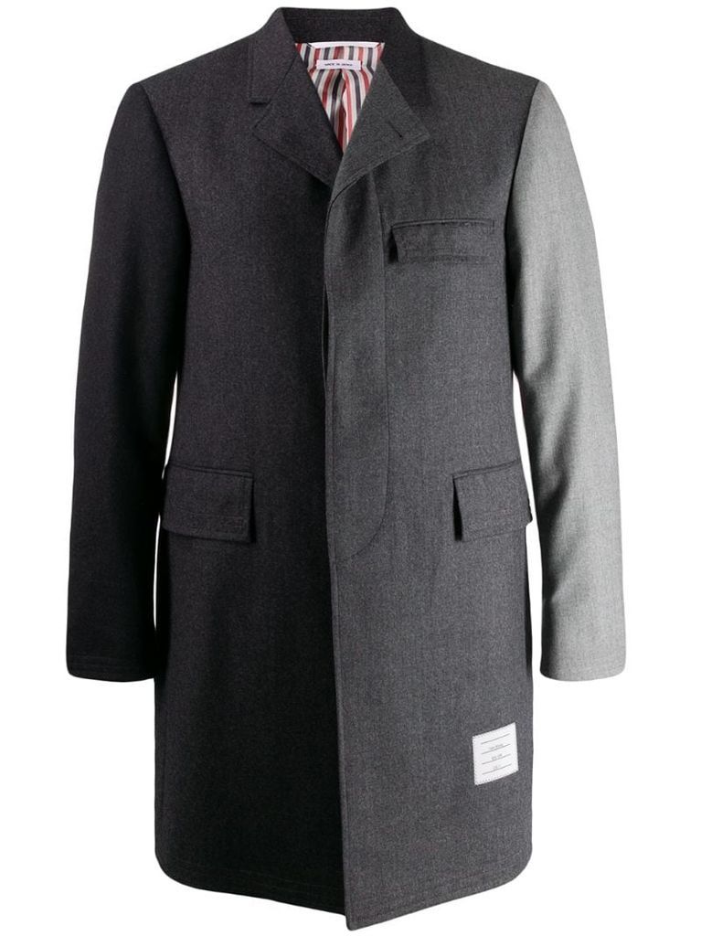 Super 120s Chesterfield overcoat