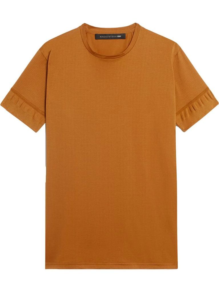 Orange Cotton 0003 Crew Neck T-Shirt