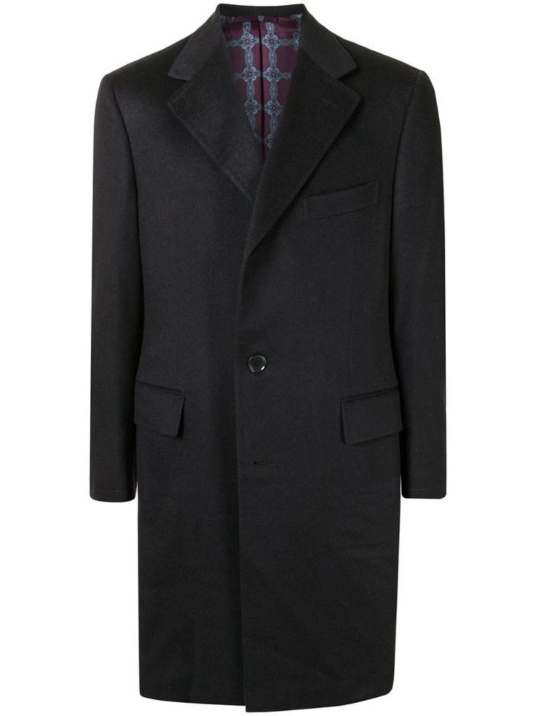 cashmere and merino wool-blend coat