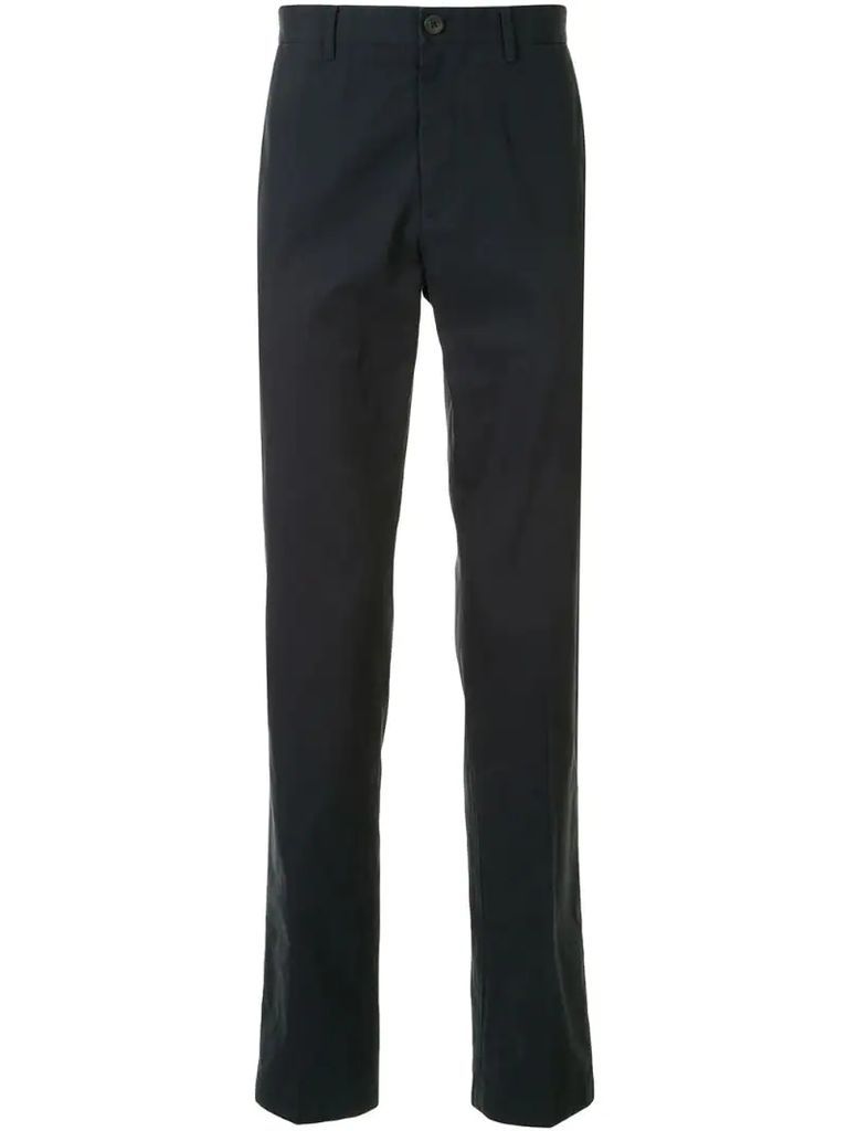 straight-leg trousers