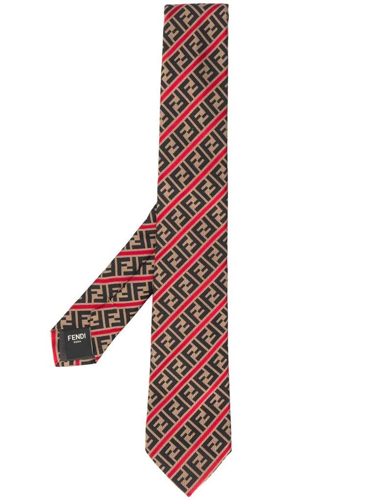 Double F pattern tie
