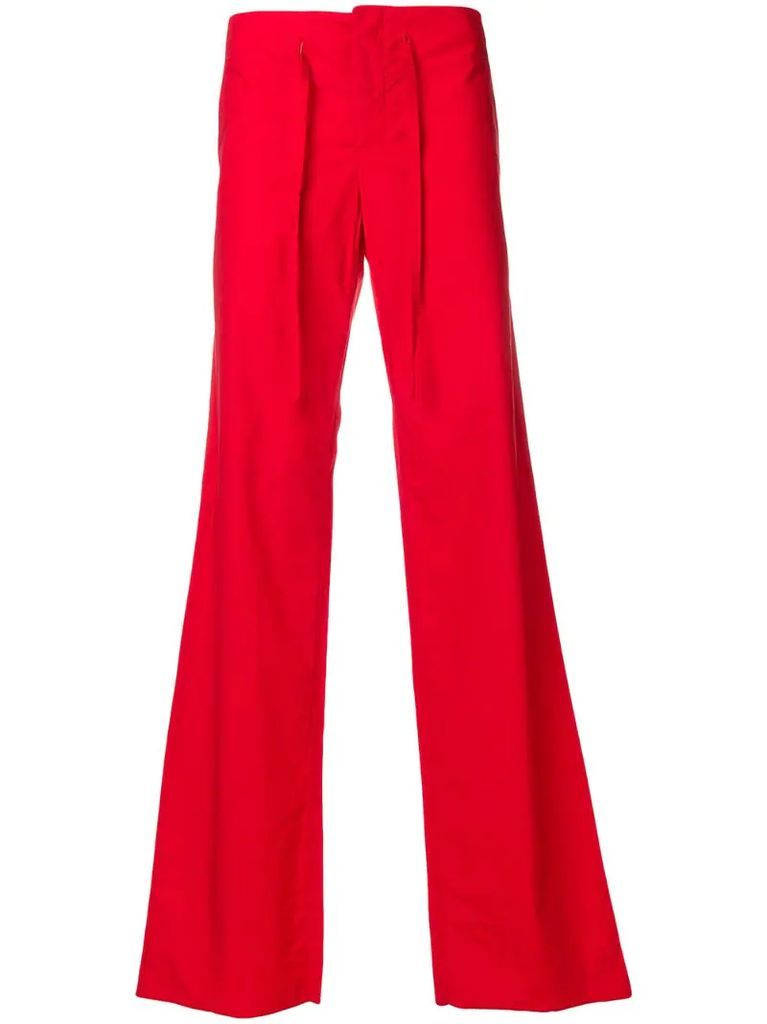 loose fit drawstring trousers