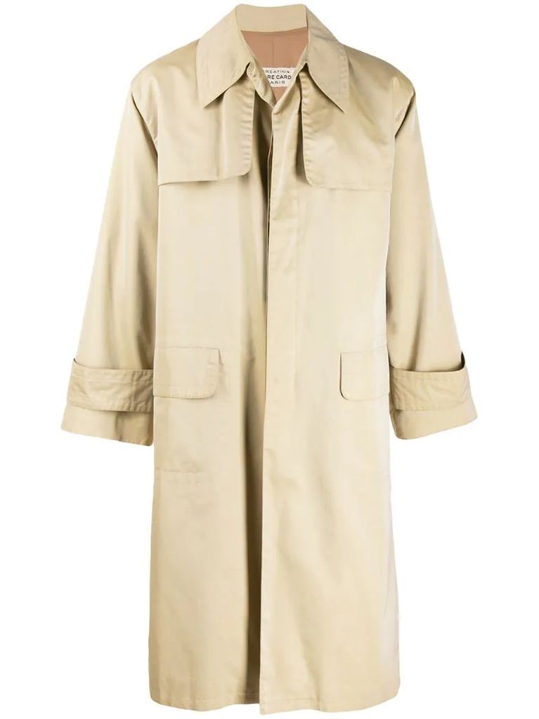 1970's single breasted trenchcoat