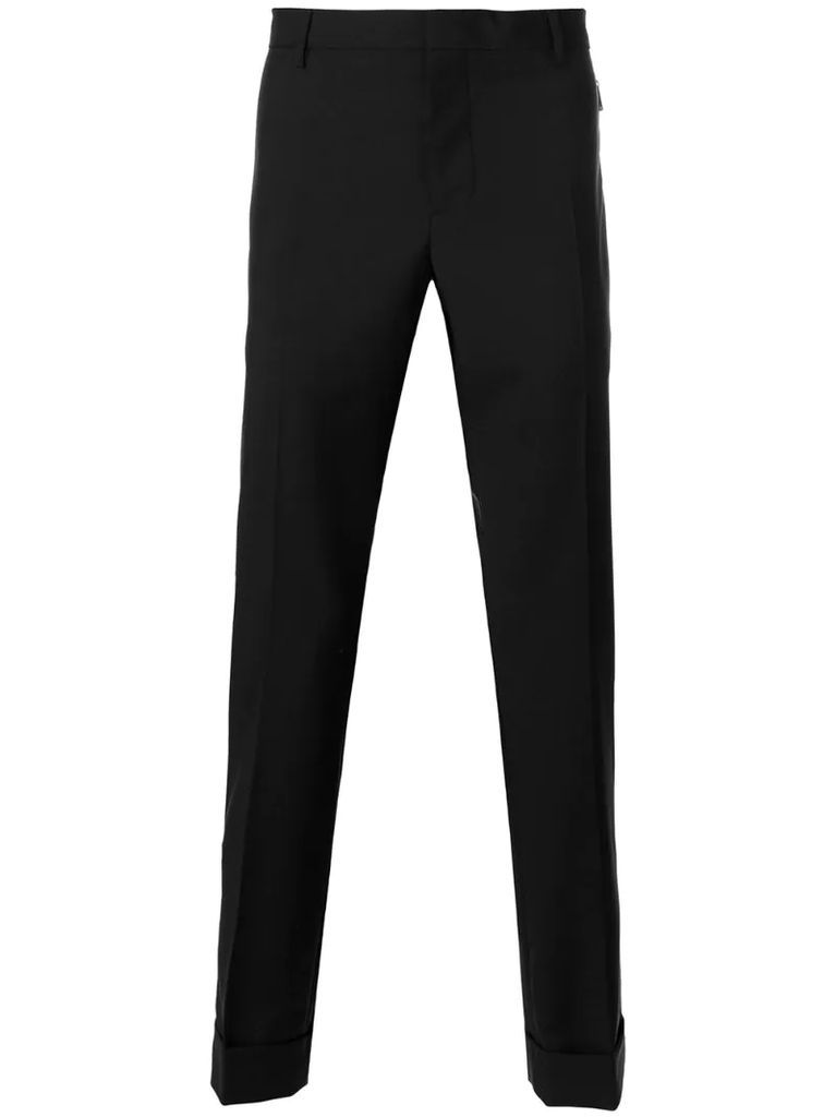 trousers with zip pockets