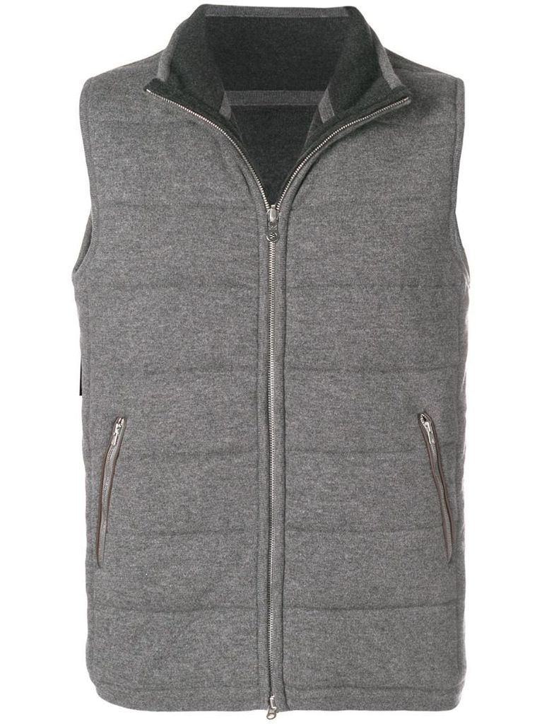 The Mall quilted gilet