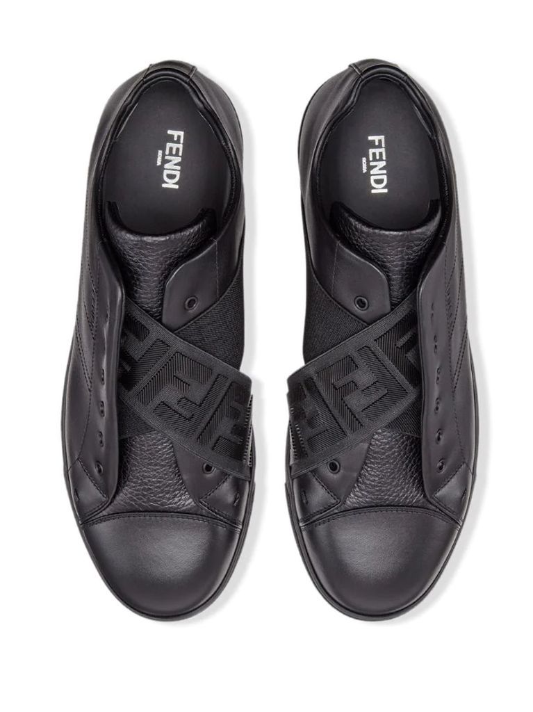 FF motif slip-on sneakers