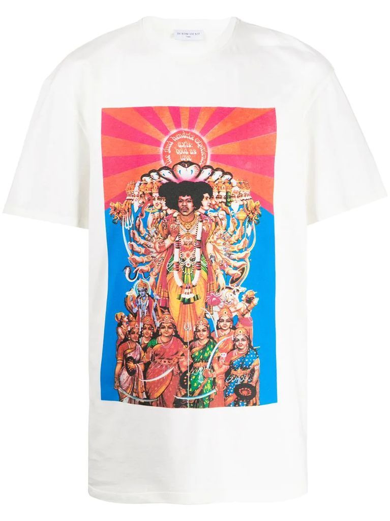 Jimi Hendrix print T-shirt