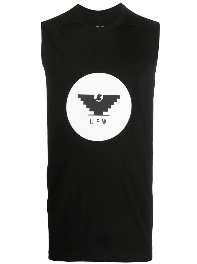 UFW eagle logo print vest
