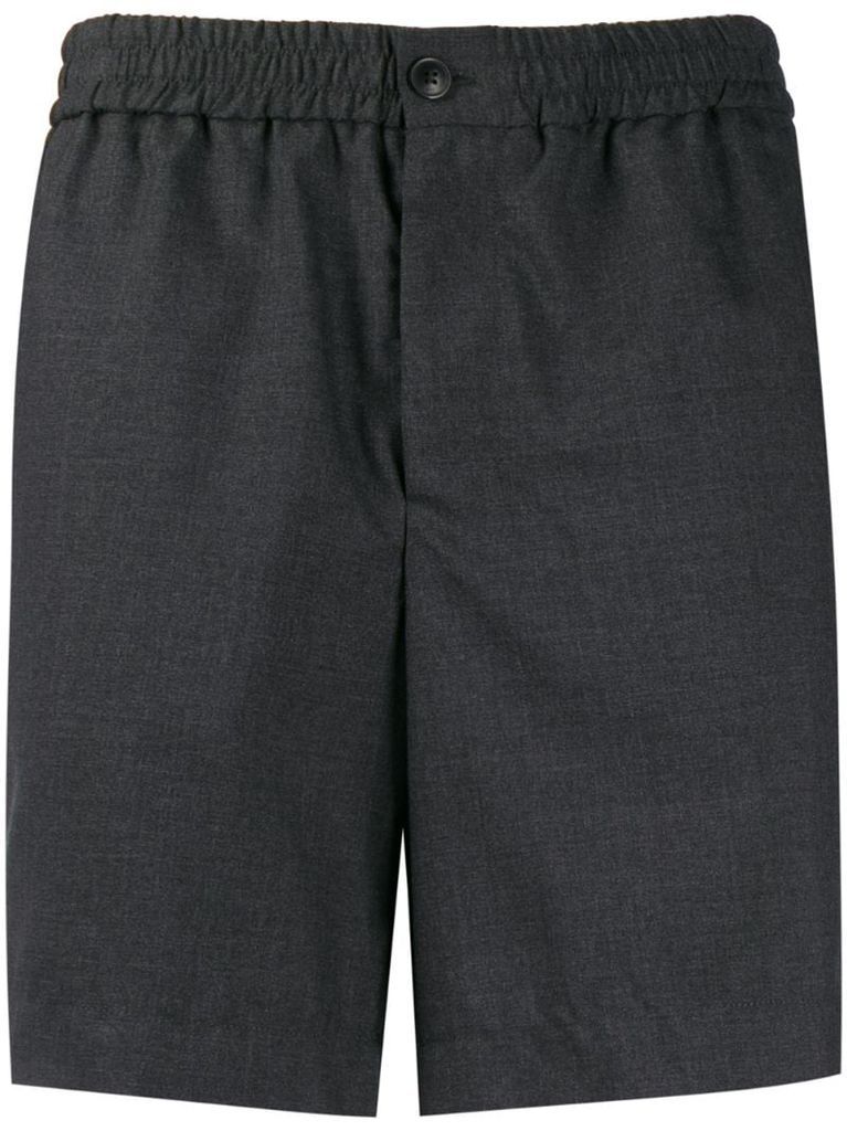 elasticated waist bermuda shorts