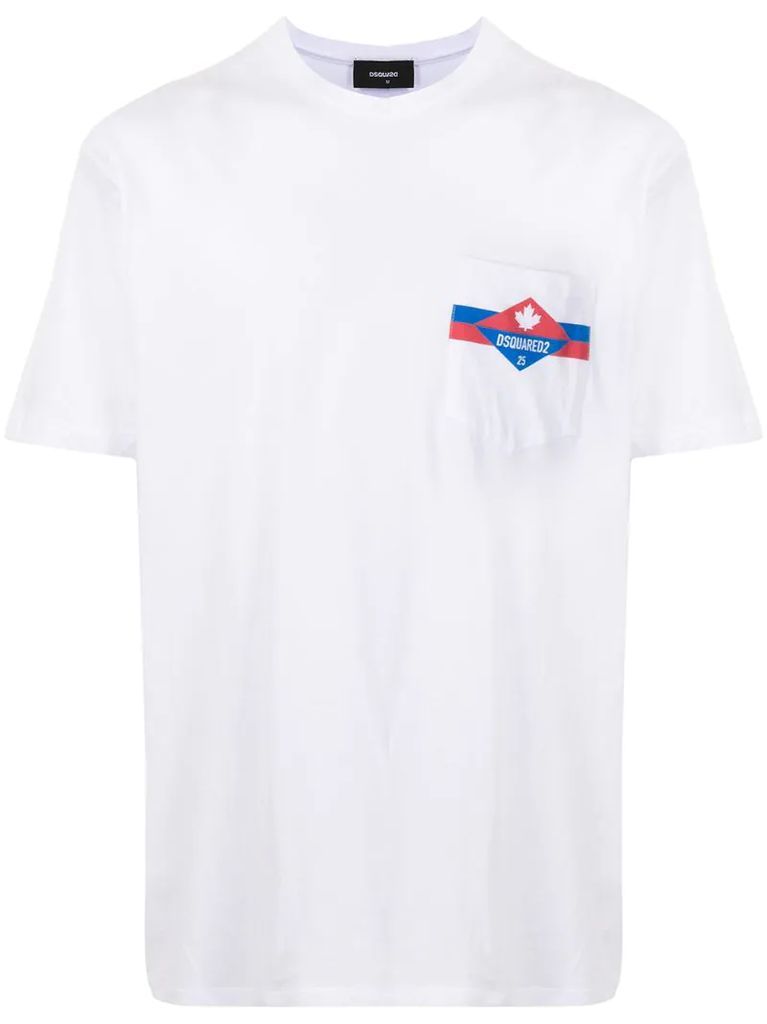 logo-print oversized T-shirt