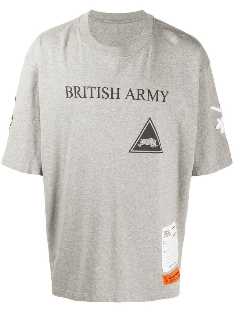 British Army cotton T-shirt