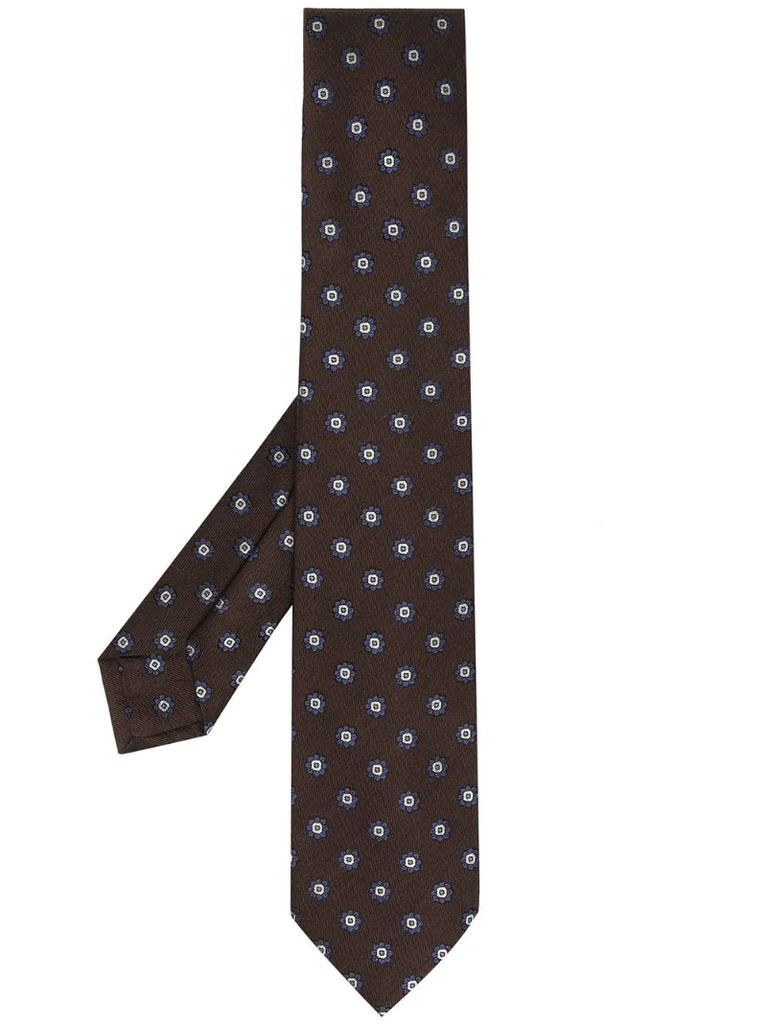 geometric-pattern tie